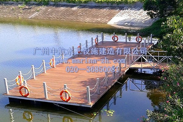 鋁合金鋼結構 浮箱碼頭 水上浮箱 廣州中航水上設施建造有限公司