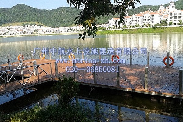 鋁合金鋼結構 浮箱碼頭 水上浮箱 廣州中航水上設施建造有限公司