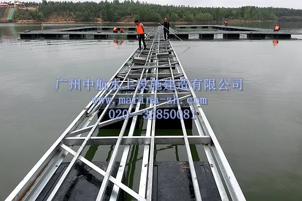 浮箱碼頭 水上浮箱 廣州中航水上設施建造有限公司