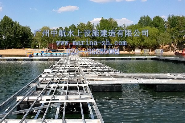 浮箱碼頭 水上浮箱 廣州中航水上設施建造有限公司