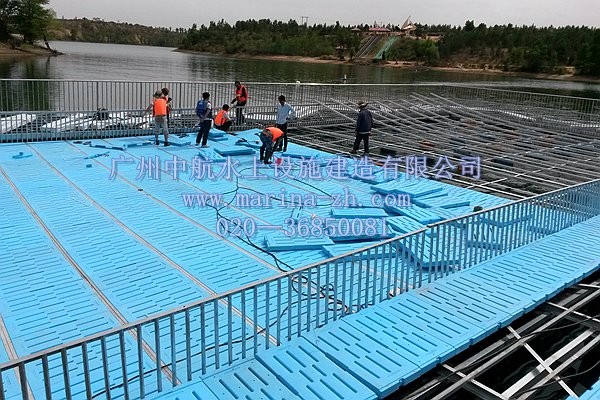 浮箱碼頭 水上浮箱 廣州中航水上設施建造有限公司