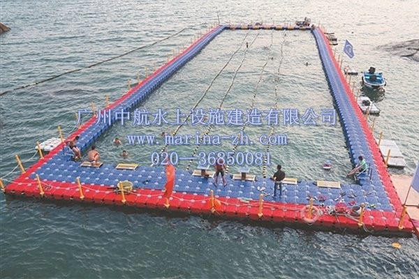 水上游泳池 水上浮筒 廣州中航水上設施建造有限公司