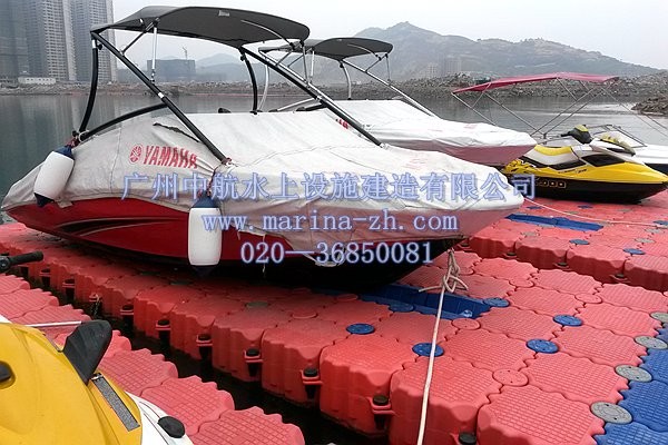 摩托艇碼頭泊位 水上浮筒 廣州中航水上設施建造有限公司