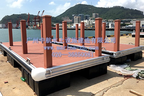 浮箱碼頭 水上浮箱 廣州中航水上設施建造有限公司