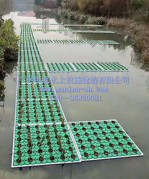 生態浮島 生態浮床 廣州中航水上設施建造有限公司