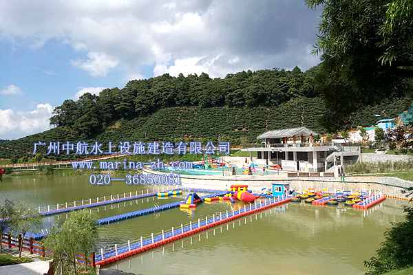 水上游泳池 浮筒游泳池 水上碼頭 廣州中航水上設施建造有限公司