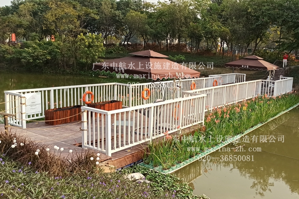 水上平臺 水上浮橋 浮動平臺 廣東中航水上設施建造有限公司