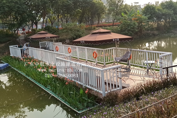 水上平臺 水上浮橋 浮動平臺 廣東中航水上設施建造有限公司