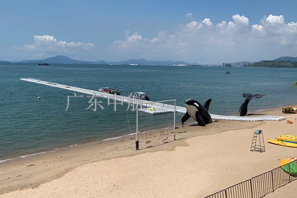 水上浮橋 海上浮橋 沙灘浮橋 浮橋碼頭
